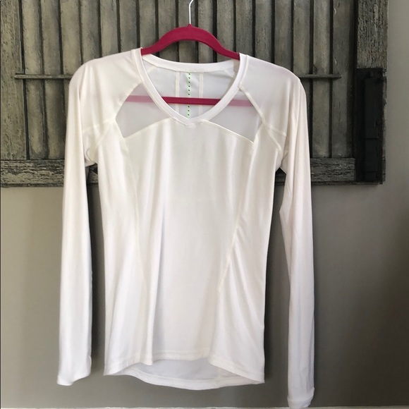 lululemon athletica Tops - Lululemon Long Sleeve Top - White